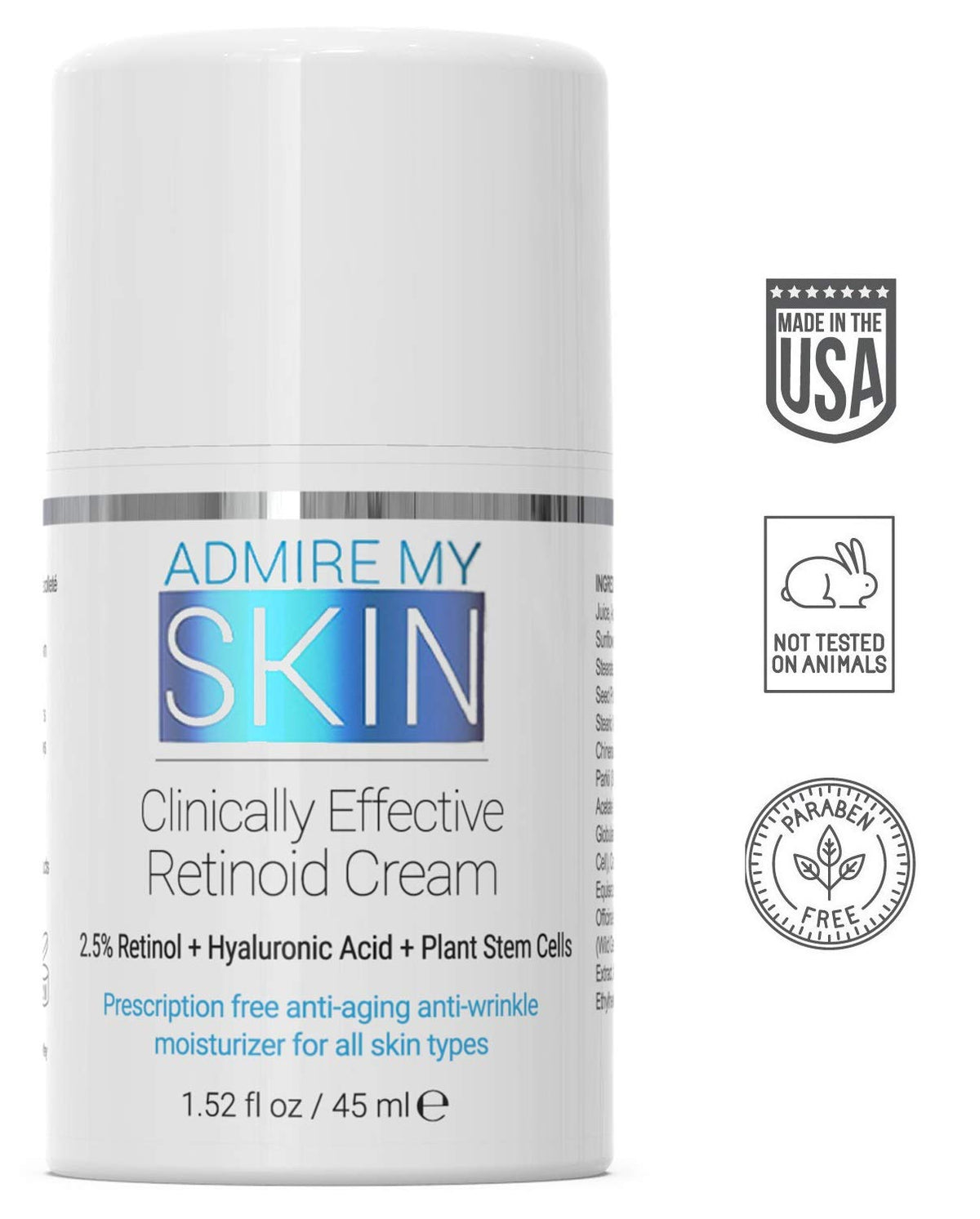Admire My Skin Dark Spot Corrector Serum + Retinoid Cream Set