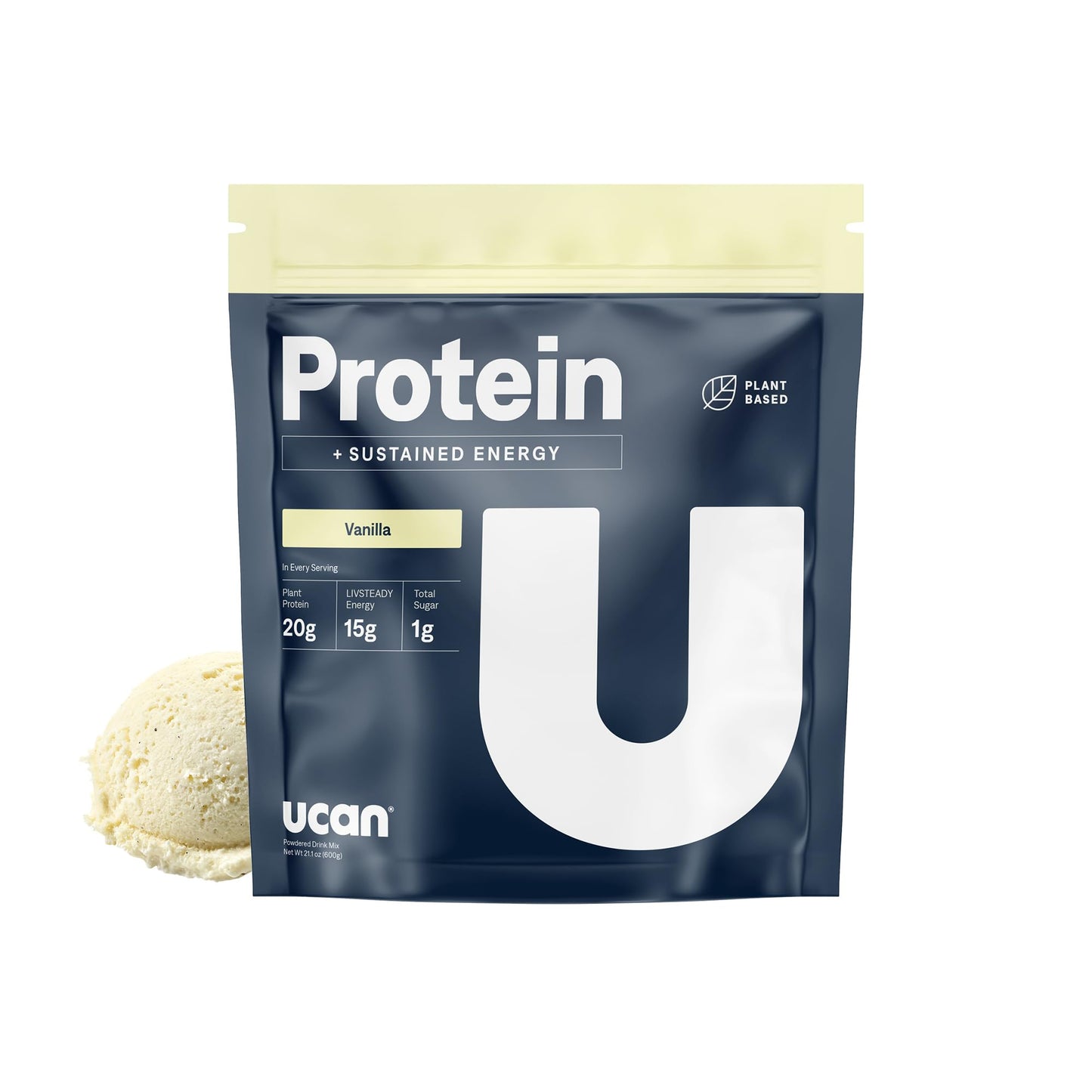 UCAN Recovery Energy + Whey Protein Drink Mix | Cocoa | 12 Servings