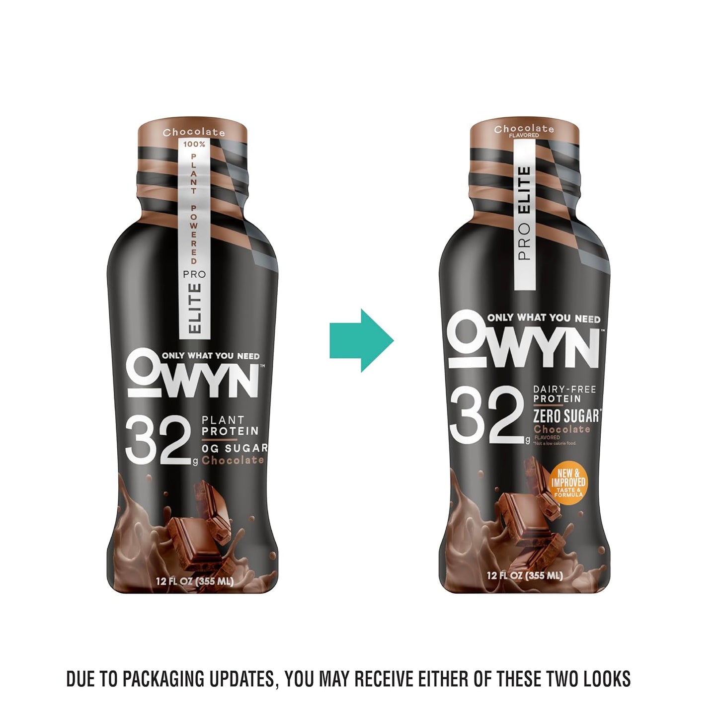OWYN Only What You Need 32g Chocolate Flavored Protein Shake, 12 Ct