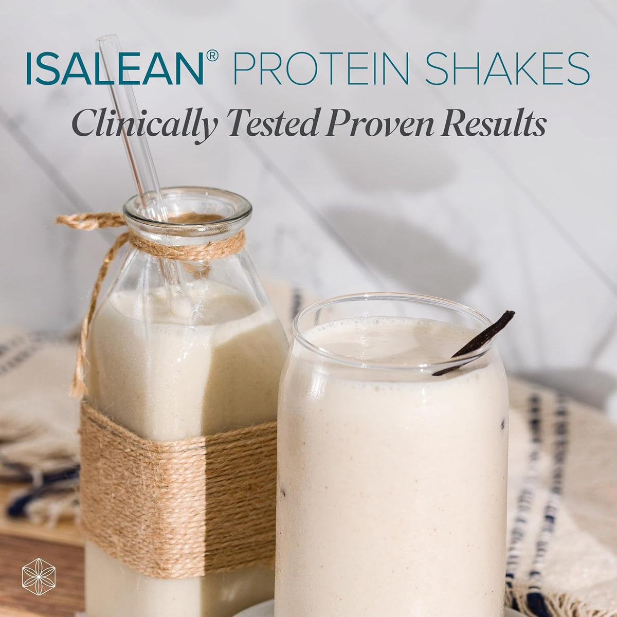 Isagenix IsaLean, 24g Plant-Based Protein, Vanilla Chai, 14 Servings | Meal Replacement Drink, Plant-Based Protein, Supports Lean Muscle Growth and Healthy Metabolism, Gluten-Free and Soy-Free